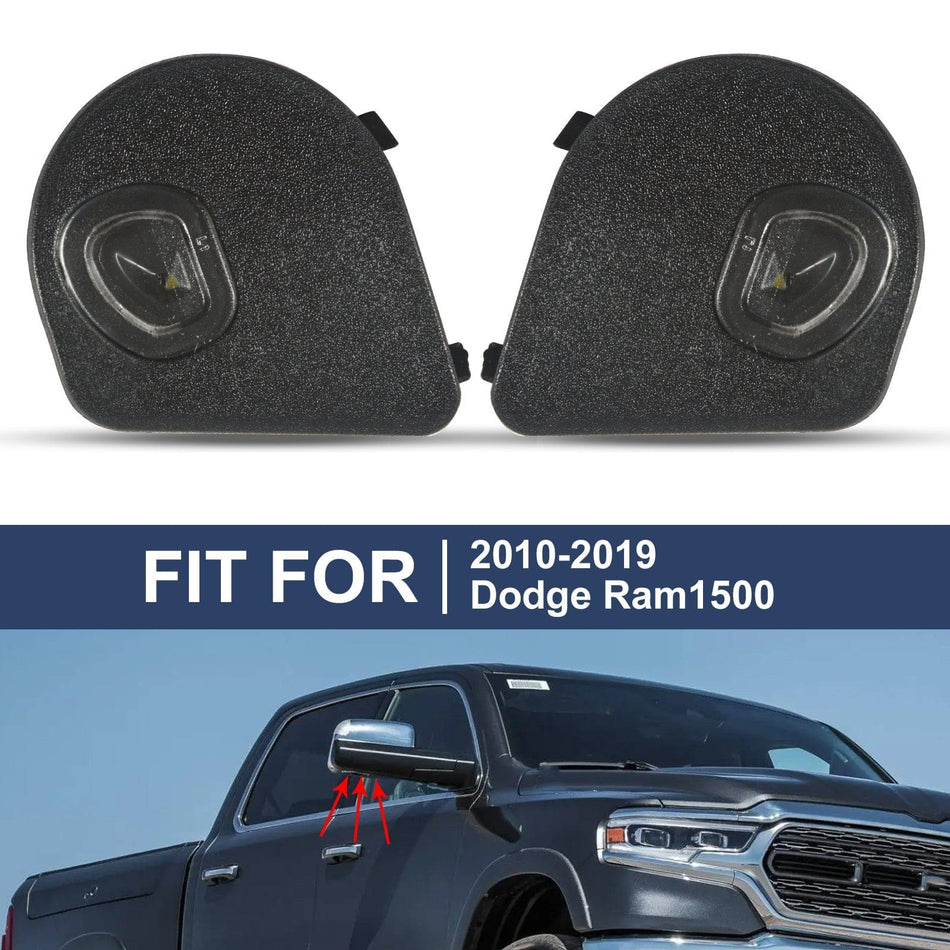 Front LED Side Towing Mirror Puddle Light Fit ForDodge Ram 1500 2500 2010-2019
