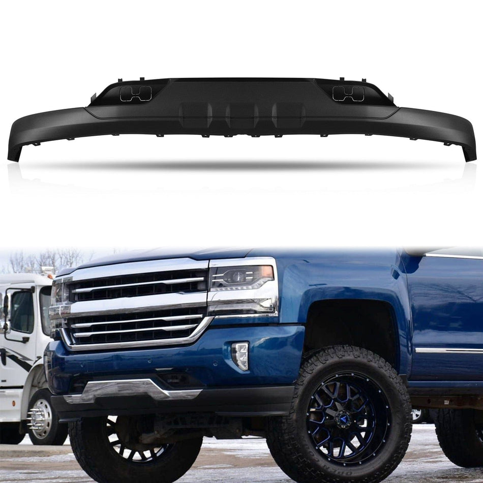 Front Lower Bumper Valance Air Deflector Fit For Silverado 1500 LD 2016-19