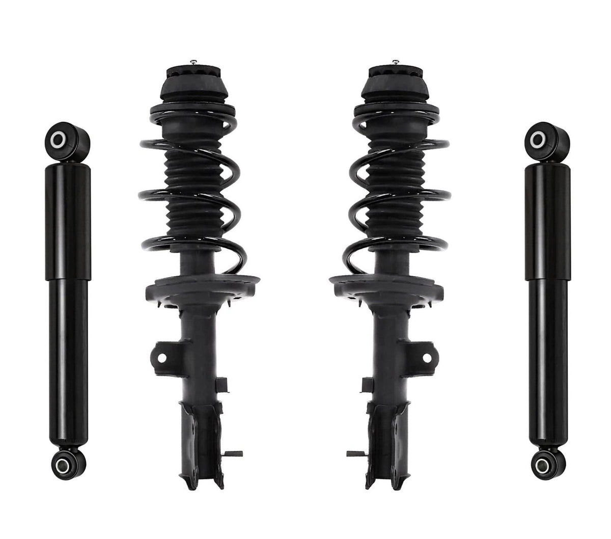 Front Rear Struts Shocks Assembly Fit For Hyundai Accent 2012-2017