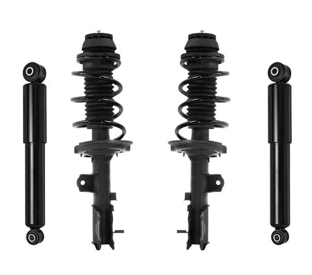 Front Rear Struts Shocks Assembly Fit For Hyundai Accent 2012-2017