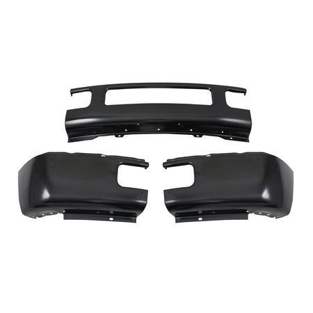 Front Steel Bumper Primed Black Fit For F-250 F-350 Super Duty Truck 2005-2007