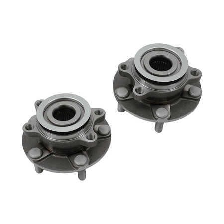 Front Wheel Bearings Hub Assembly Set Fit For Nissan Sentra Rogue Select 07-12