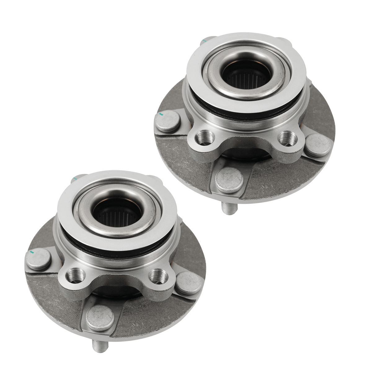 Front Wheel Bearings Hub Assembly Set Fit For Nissan Sentra Rogue Select 07-12