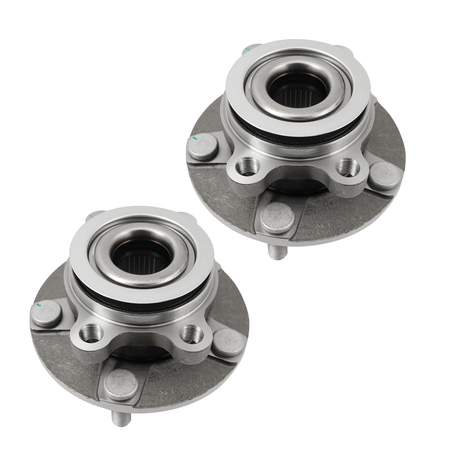 Front Wheel Bearings Hub Assembly Set Fit For Nissan Sentra Rogue Select 07-12