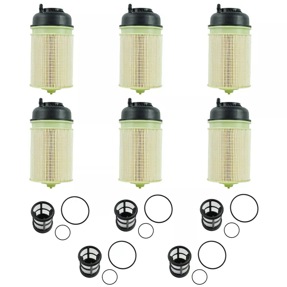 6-Pack A4700903151 Fuel Filters | Fits Detroit Diesel DD13, DD15, Freightliner | PF9908