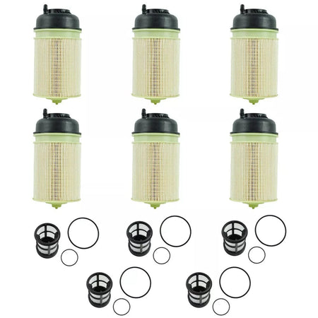 6-Pack A4700903151 Fuel Filters | Fits Detroit Diesel DD13, DD15, Freightliner | PF9908