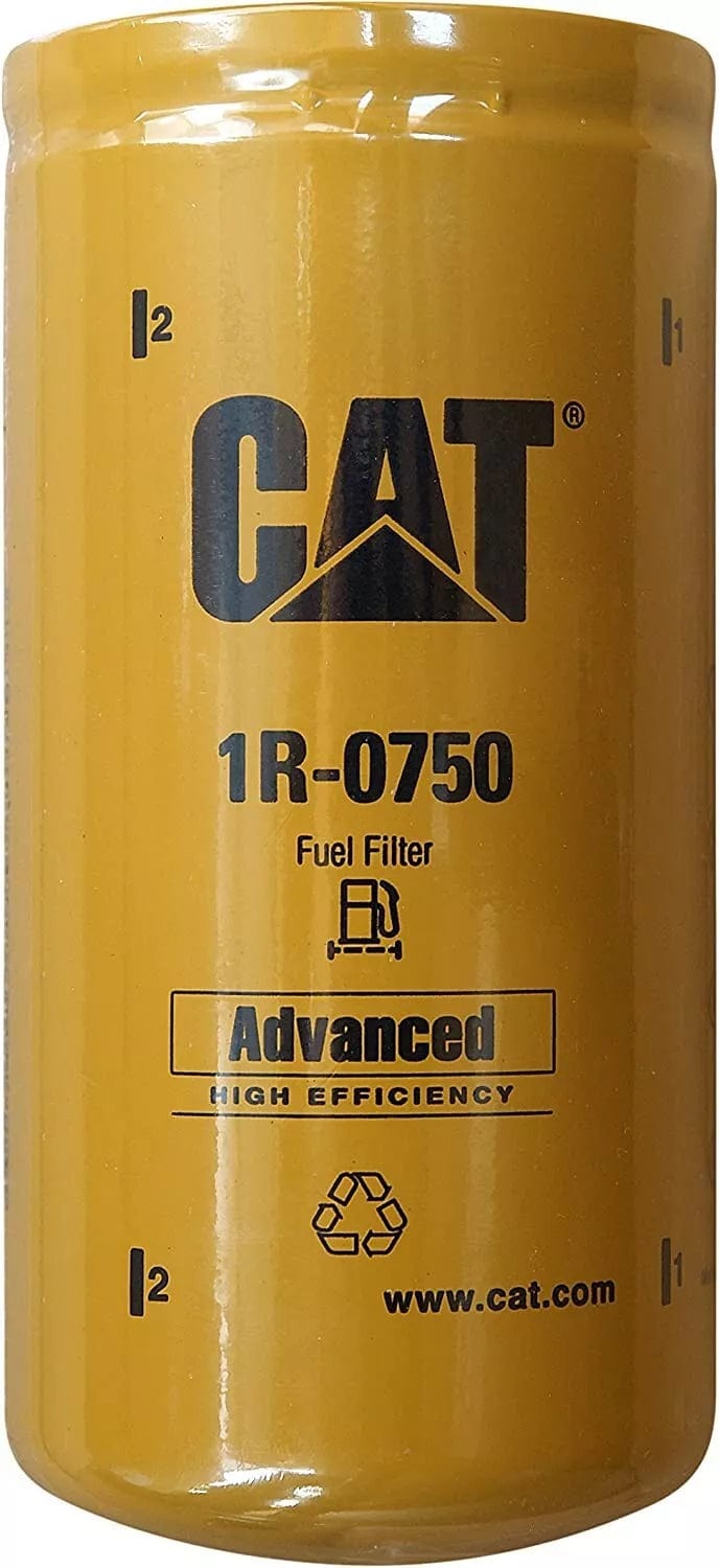 6-Pack Genuine CAT 1R-0750 Fuel Filters | Fits Duramax, Caterpillar Engines | 1R0750