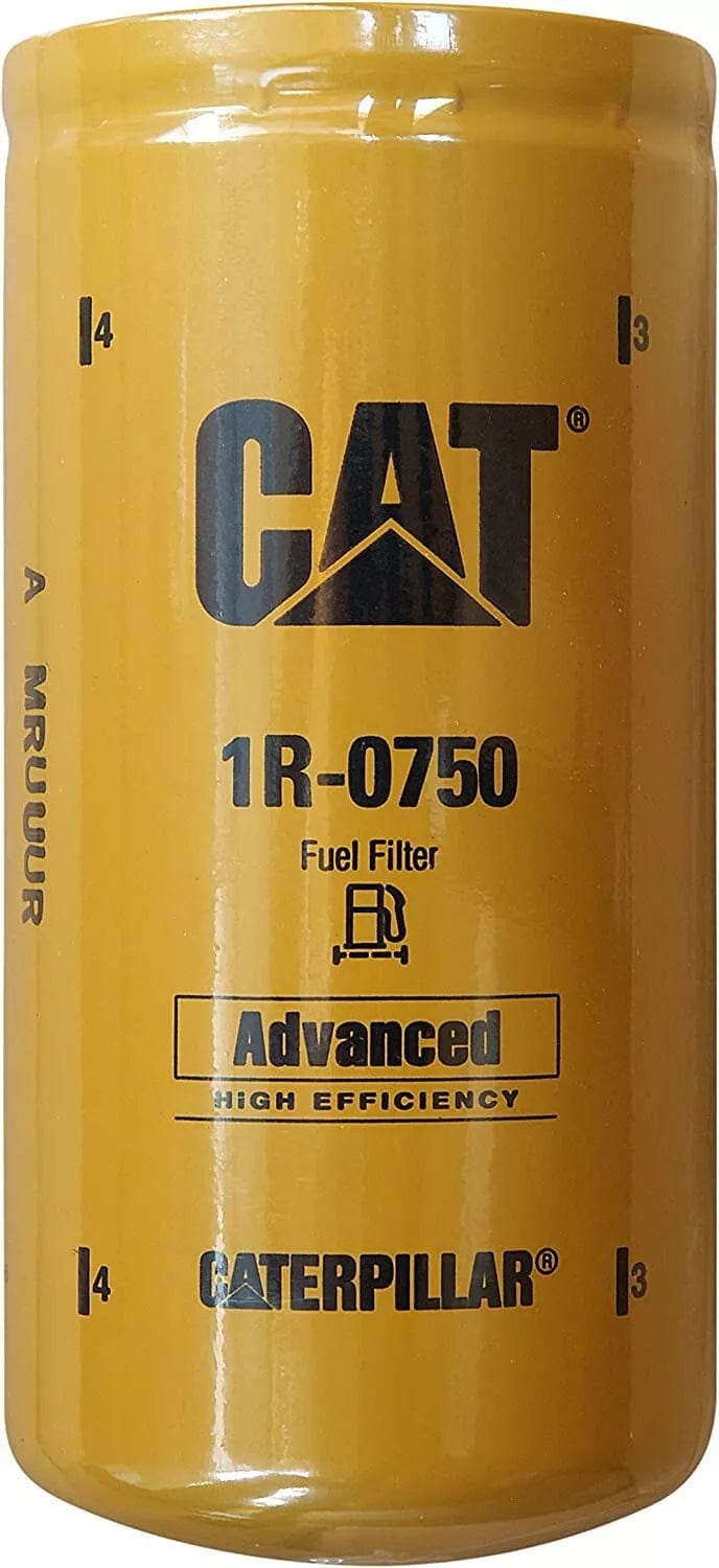6-Pack Genuine CAT 1R-0750 Fuel Filters | Fits Duramax, Caterpillar Engines | 1R0750