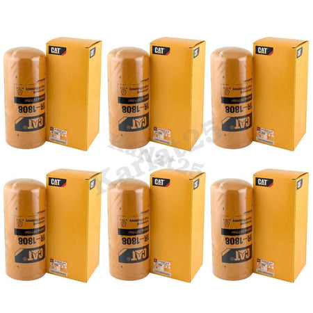 6-Pack NEW CAT 1R-1808 Filters | OEM Caterpillar 1R1808