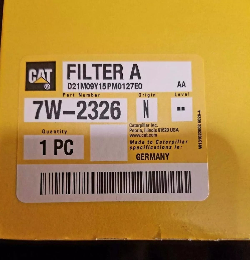Caterpillar Engine Oil Filter 7W-2326 | OEM CAT 7W2326