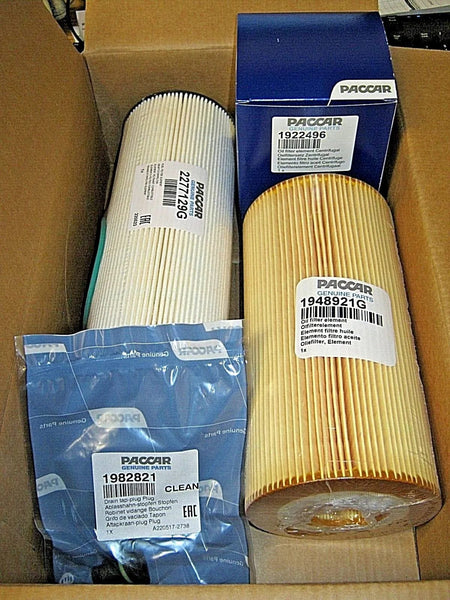 Genuine MX-13 EPA 13 Engine Oil, Fuel, Element & Plug Filter Service Kit | Complete Maintenance Solution