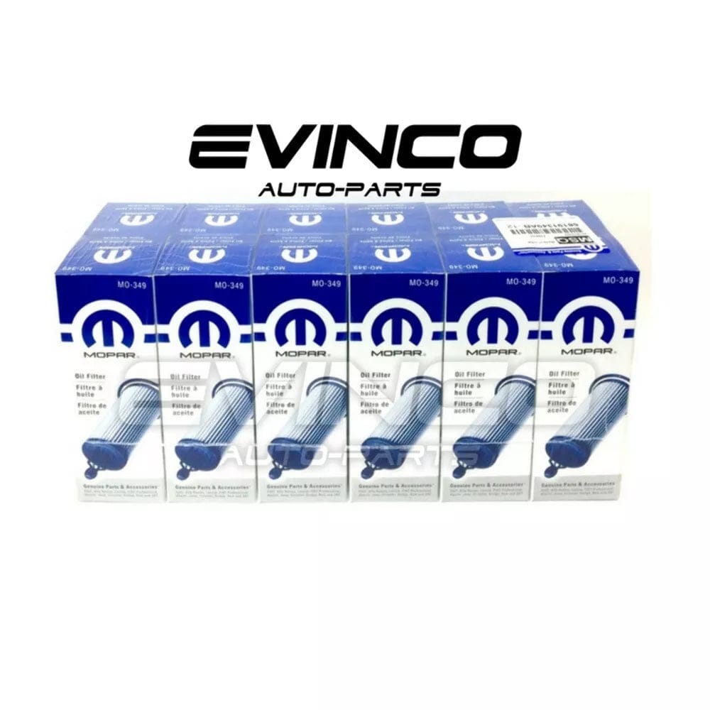 Mopar MO-349 Oil Filter Cartridge for Chrysler Jeep Dodge RAM 3.2L 3.6L V6 Pentastar