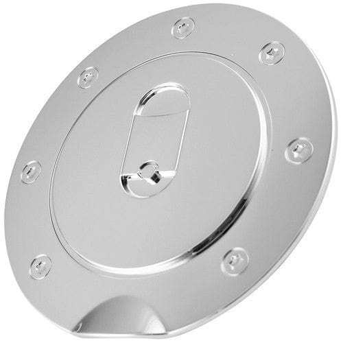 Chrome ABS Fuel Gas Door Cap Cover for 1997-17 Ford Expedition 2000-05 Excursion