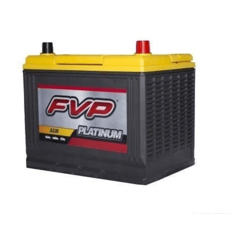 FVP P24RAGM Platinum AGM Battery - 750 CCA Group 24R for Auto & SUV