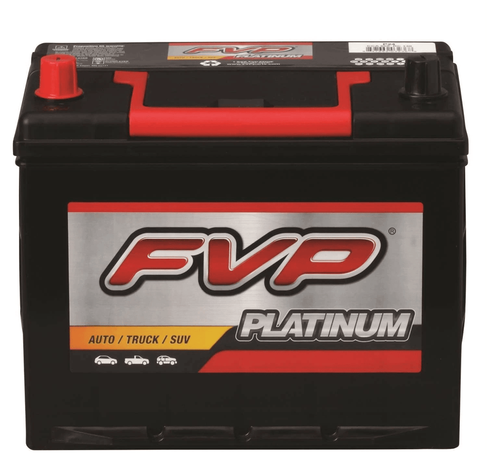FVP P35AGM Platinum AGM Battery Group 35 550CCA Auto Truck SUV