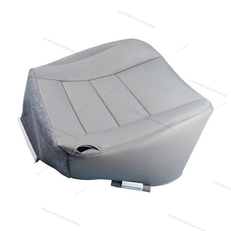 Gray Replacement Vinyl Driver Bottom Seat Cover Fit For Ford F250 F350 2002-2007