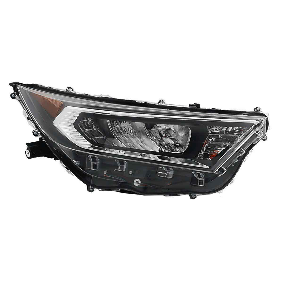 Headlight Set Fit For Toyota RAV4 19-21 Driver and Passenger Side With bulbs LED