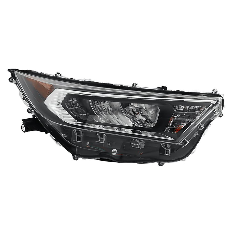 Headlight Set Fit For Toyota RAV4 19-21 Driver and Passenger Side With bulbs LED
