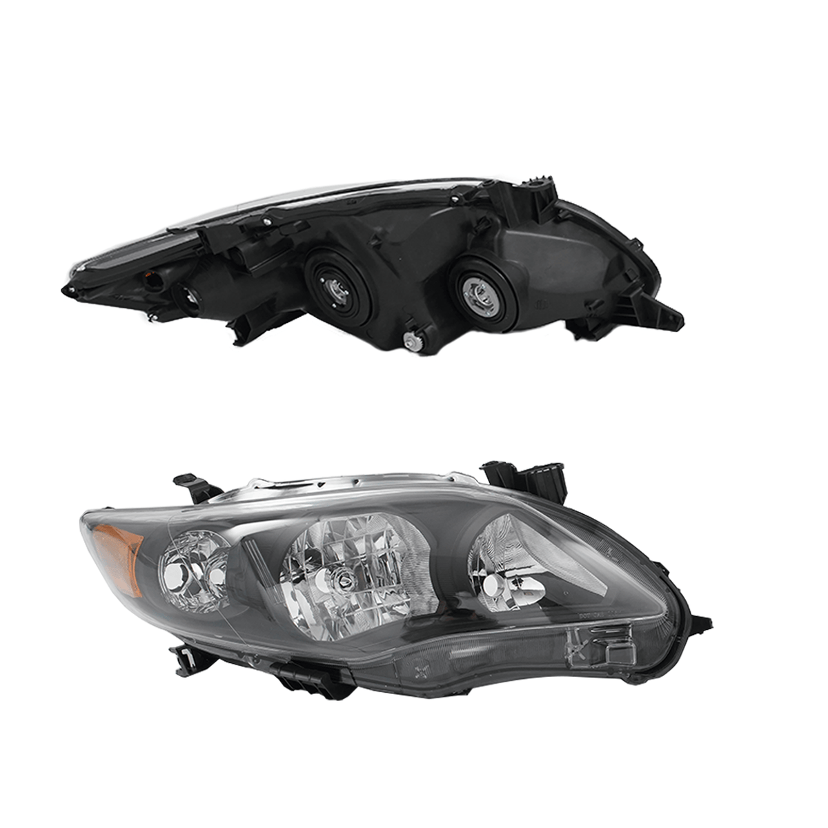 Headlights Fit For Toyota Corolla 2011-2013 Front Headlamps Replacement Pair Set