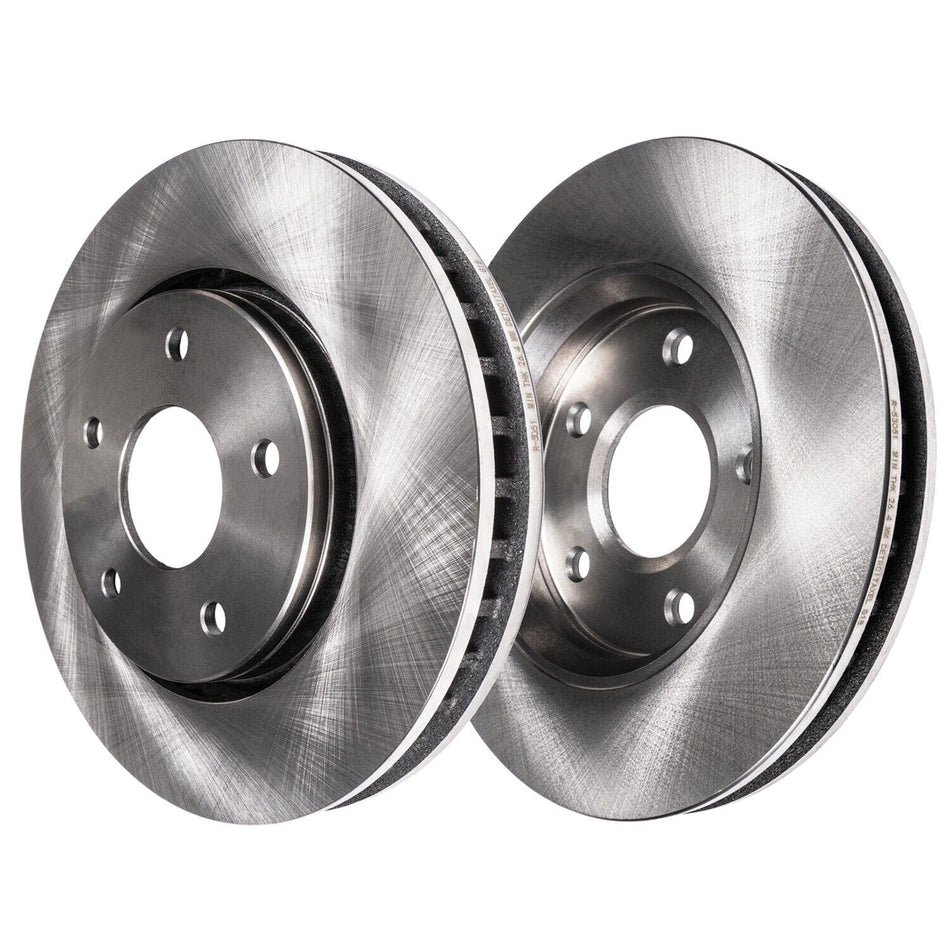 Honda & Acura Front Brake Rotors Set - Pilot MDX RLX ZDX OE Replacement Pair