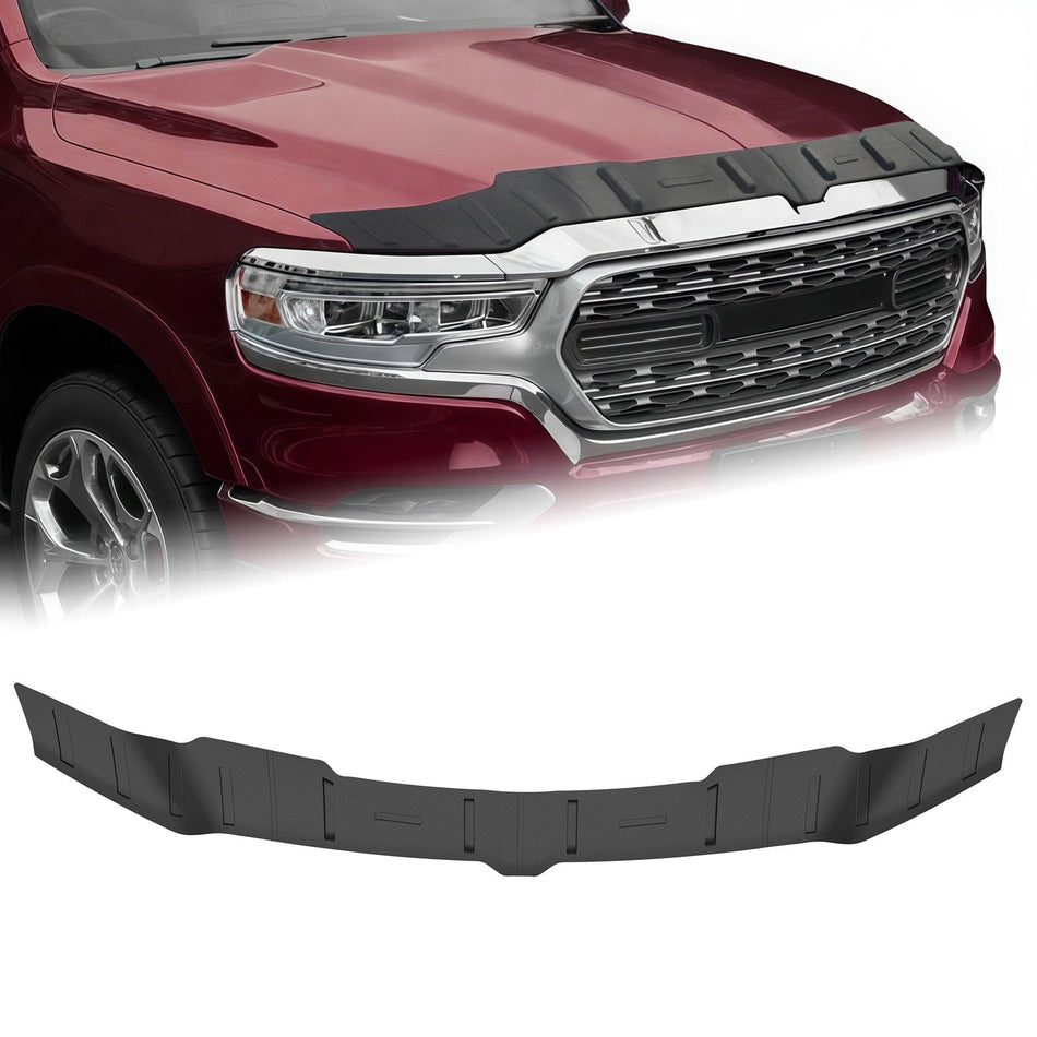 Hood Deflector Hood Protector TPE Hood Shield Fit For Dodge Ram 1500 2019-25