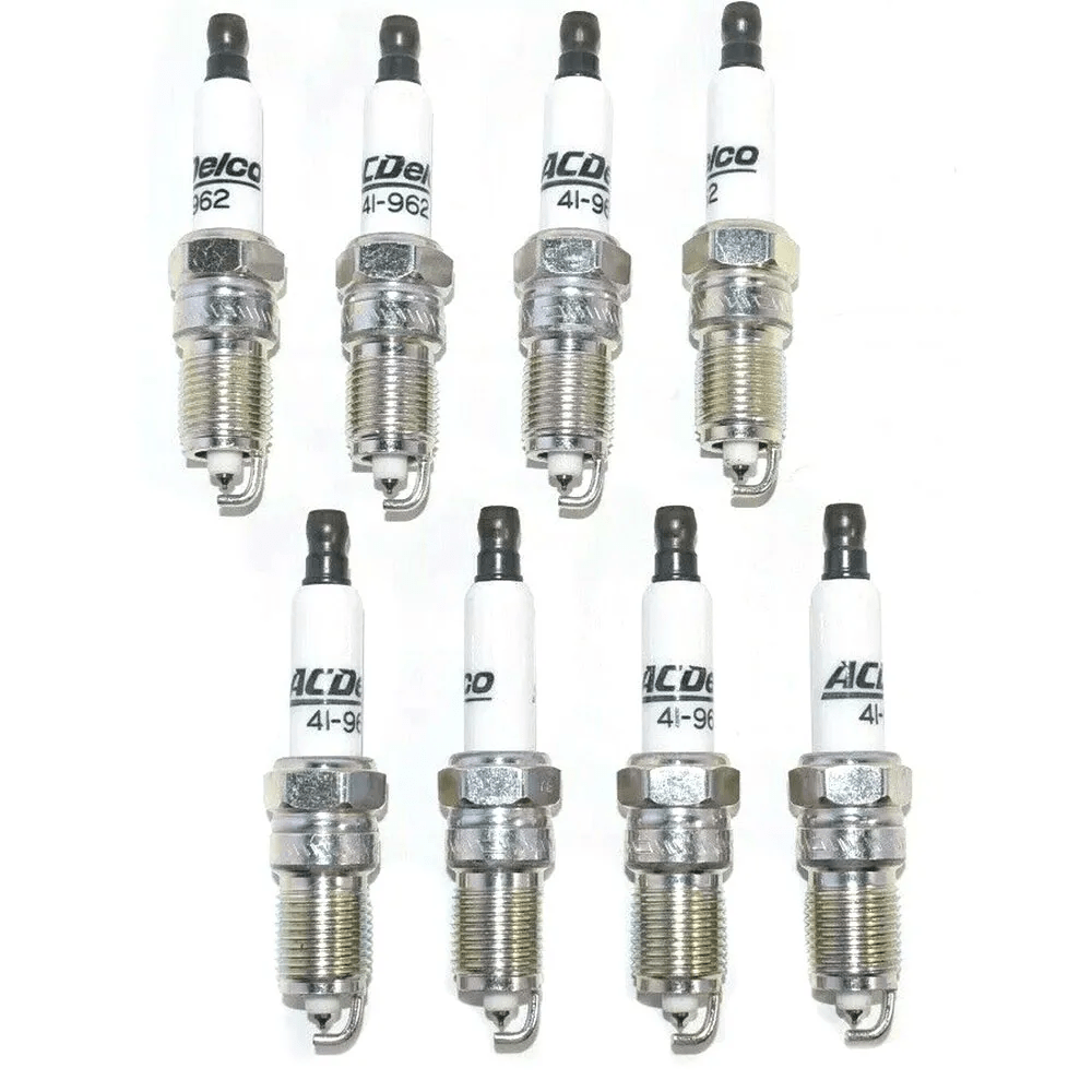 ACDelco 41-962 Platinum Spark Plugs 8 pcs | OEM 19299585 for
