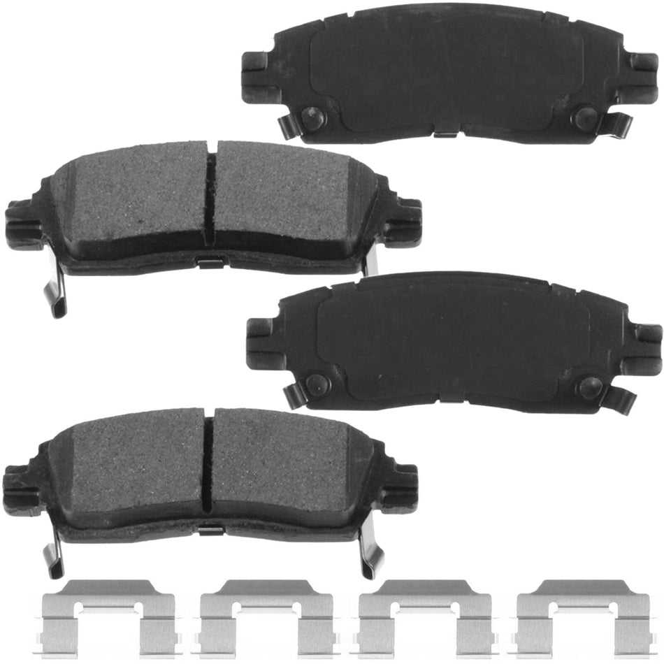 Ceramic Rear Brake Pads for Chevrolet Trailblazer & GMC Enclave