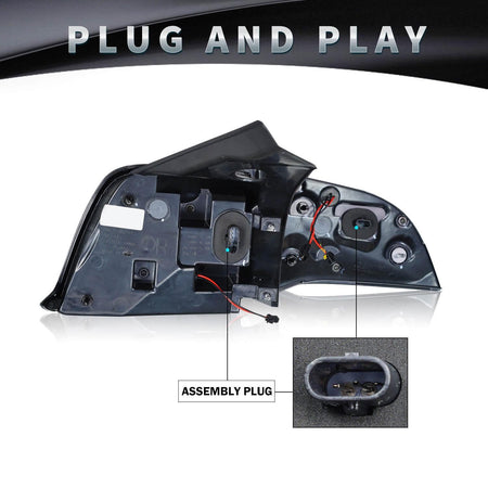 Eagle Eye Style LED Tail Light  (1 Pair) For Tesla Model 3/ Y