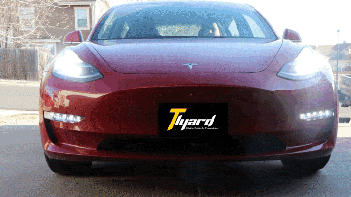 Front Water Steering Fog Lamp For Tesla Model 3/ Y