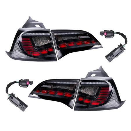 Model 3 & Y Dragon Scale Tail lights Tesla Modification