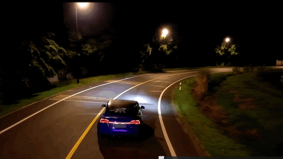 Model 3 & Y Turning Signal Assist Front Fog Light Daytime Running Light