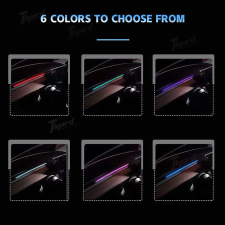 Tesla Model 3/Y/3 Highland/ Y Juniper Smart BSD Ambient Lighting – Dynamic Safety Alerts & Driving Mode Effects | Tlyard