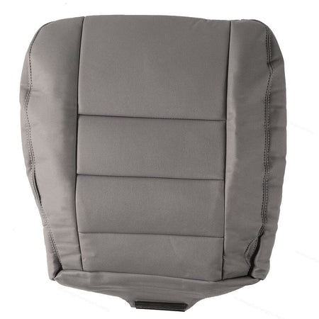 Leather Driver Bottom Seat Cover Gray Fit For Ford F350 XL 03-2007