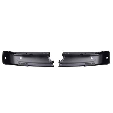 Left and Right Paintable Rear Bumper End Set Fit For Ford F-150 2021 2022 2023