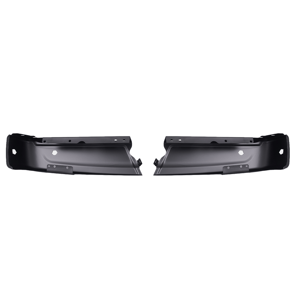 Left and Right Paintable Rear Bumper End Set Fit For Ford F-150 2021 2022 2023