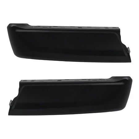 Left Right Black Rear Bumper End Cap Fit For Ford F150 2021-2024 w/o Sensor Hole
