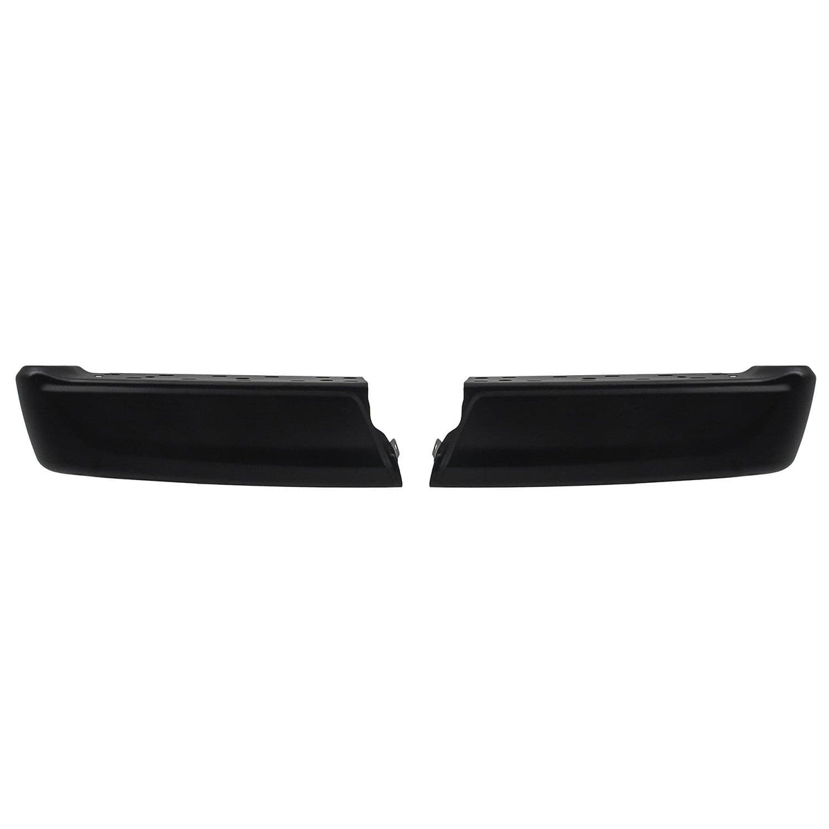 Left Right Black Rear Bumper End Cap Fit For Ford F150 2021-2024 w/o Sensor Hole