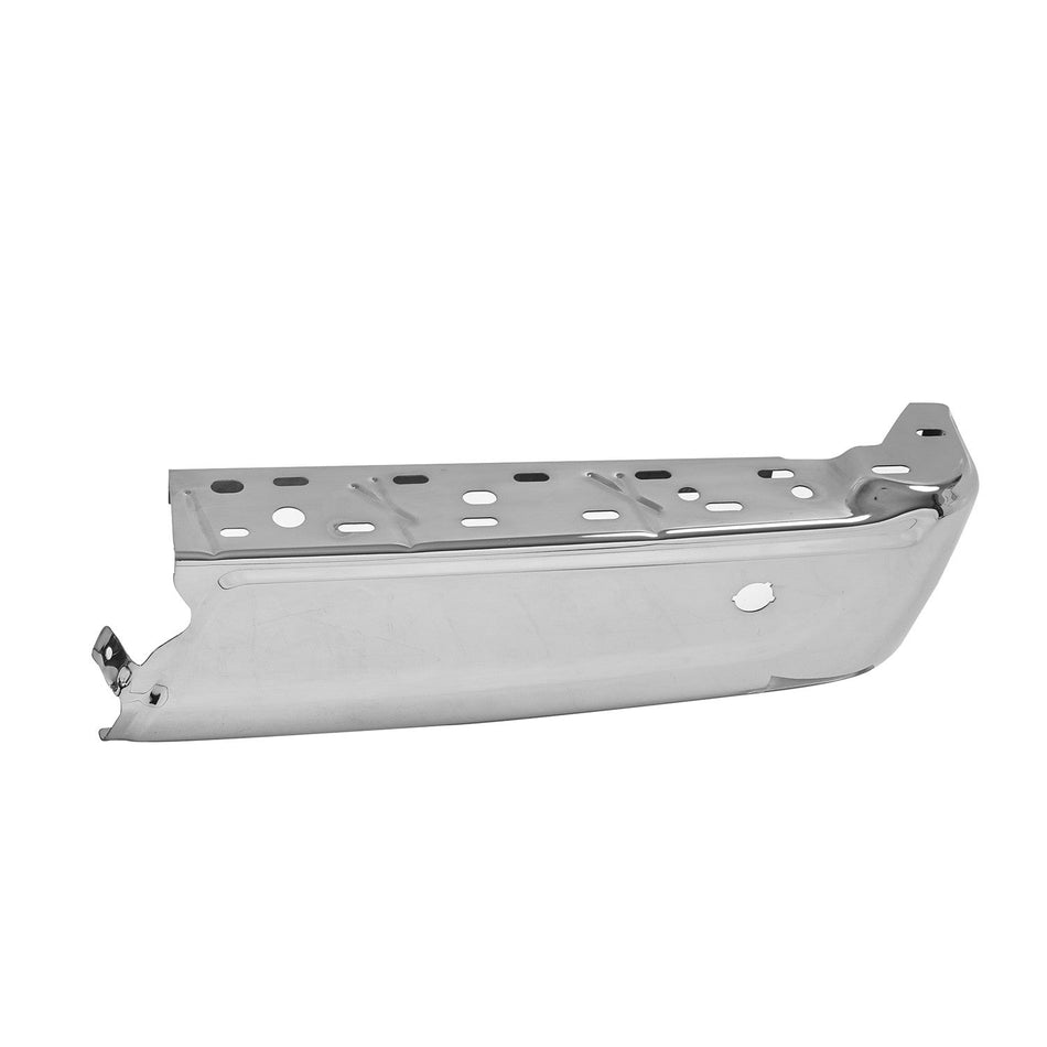 Left Right Set Chrome Rear Bumper End Cap Fit For Ford F150 2021-24 w/ Park Hole