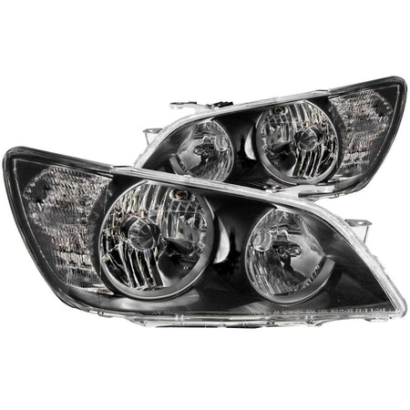 ANZO 01-05 Lexus IS300 Crystal Headlights Black - 121210