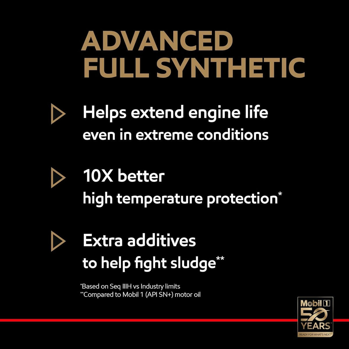 Mobil 1 Advanced Full Synthetic Motor Oil 10W-30, 5 Quart