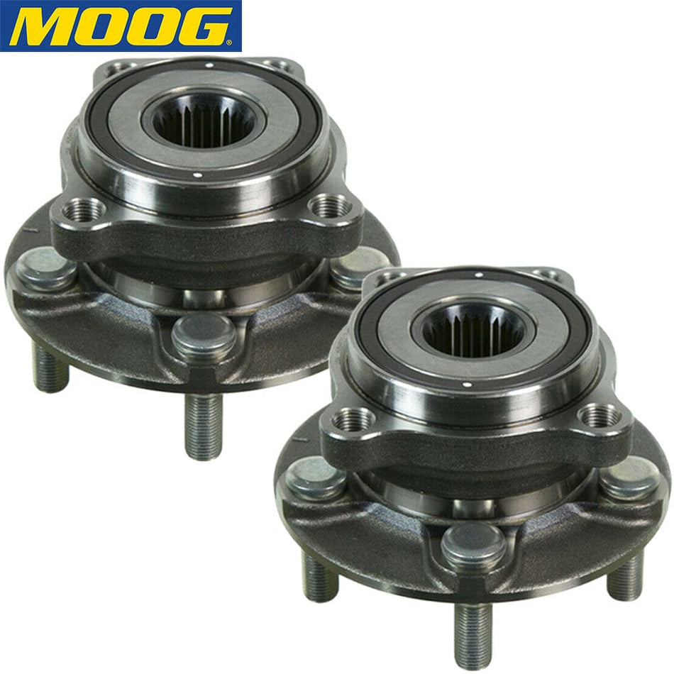 MOOG 513303 Front Wheel Bearing Hub 2008-2014 Subaru outback WRX Impreza Forester (set of 2)