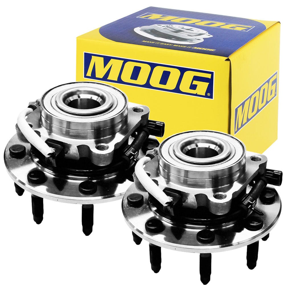 MOOG 515058 Front Wheel Bearing Hub Assembly 1999-2007 Chevrolet Surburban GMC Yokon 4WD (2 PACK)