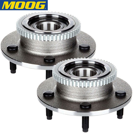 MOOG 515084 Front Wheel Bearing Hub Assembly 2000 2001 Dodge Dodge Ram 1500 (2 PACK)