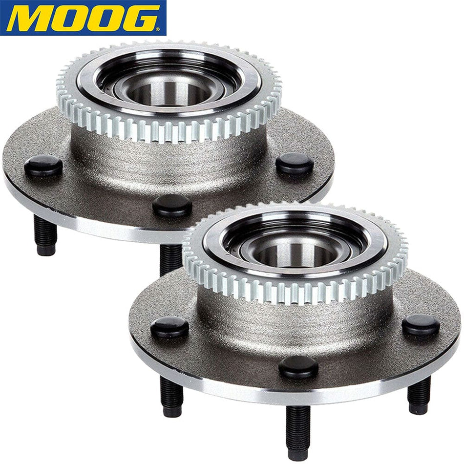 MOOG 515084 Front Wheel Bearing Hub Assembly 2000 2001 Dodge Dodge Ram 1500 (2 PACK)