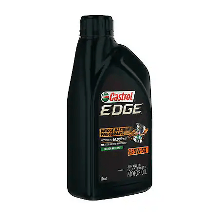 Castrol EDGE 5W-50 Full Synthetic Motor Oil 1 Quart