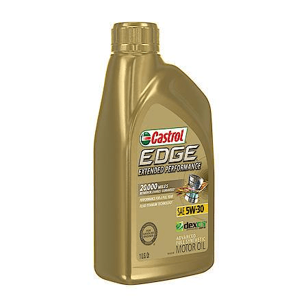 Castrol EDGE Extended Performance Full Synthetic 5W30 Motor Oil 1 Quart