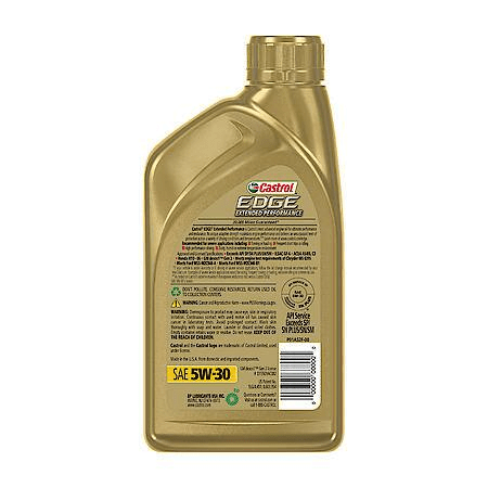 Castrol EDGE Extended Performance Full Synthetic 5W30 Motor Oil 1 Quart
