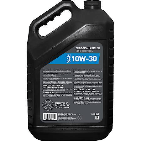 FRAM Conventional 10W-30 Motor Oil: 5 Quart