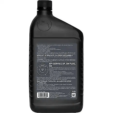 FRAM Conventional 30W-HD Motor Oil: 1 Quart