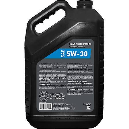 FRAM Conventional 5W-30 Motor Oil: 5 Quart